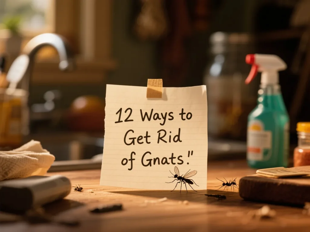 12 Ways to Get Rid of Gnats