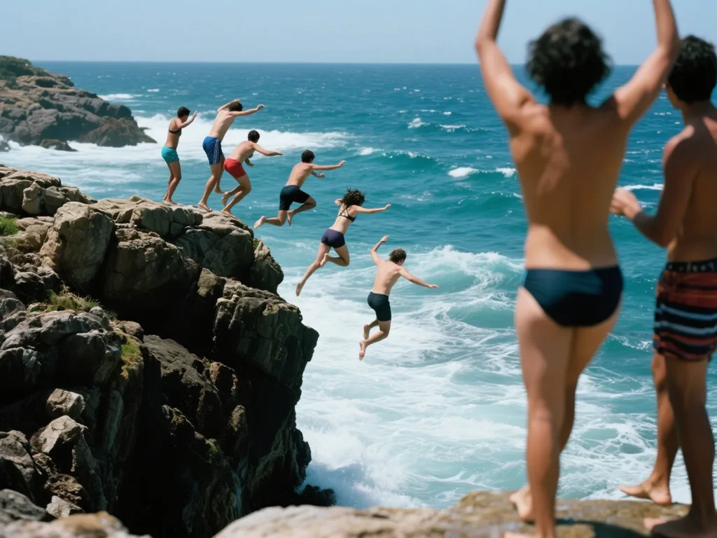 Go Cliff Jumping At Sunset Cliffs