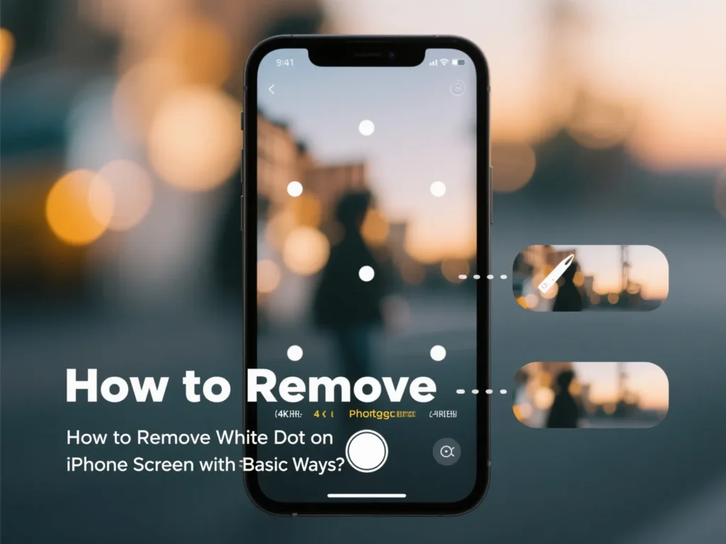How To Remove White Dot on iPhone Screen with 3 Basic Ways?